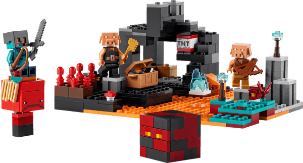 LEGO Het onderwereldbastion 21185 Minecraft LEGO MINECRAFT @ 2TTOYS | Official LEGO shop😊🥰 LEGO €. 29.98