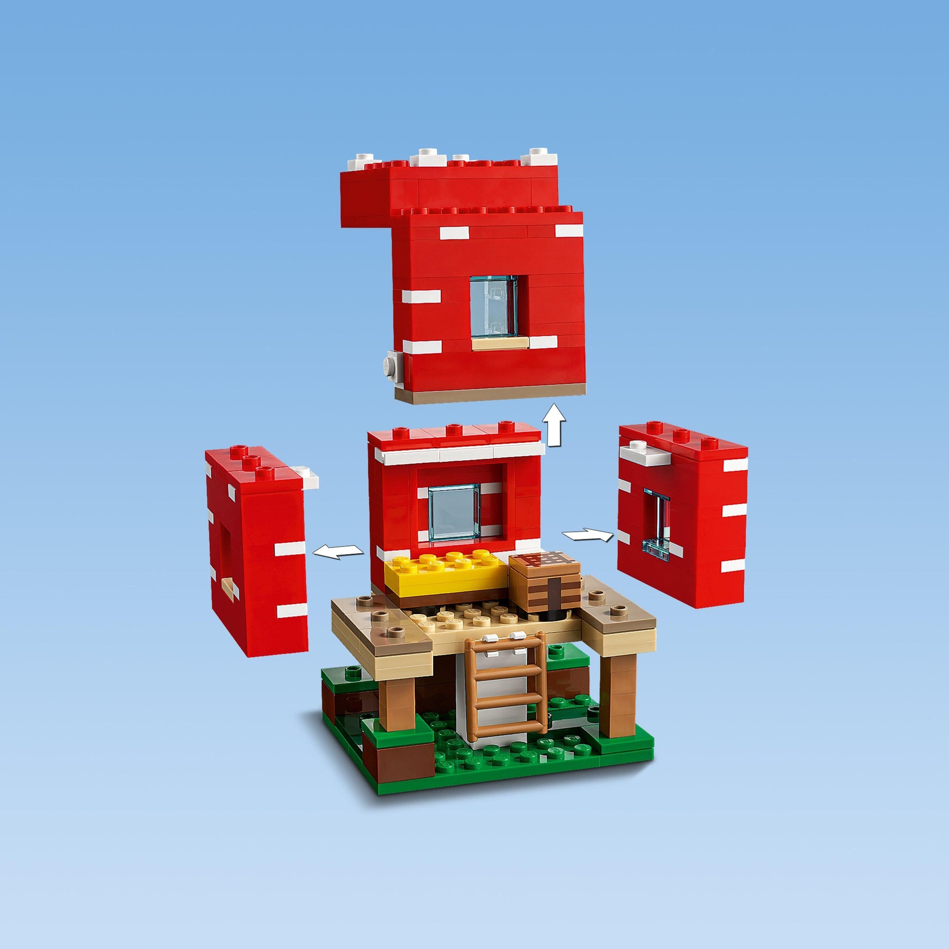 LEGO Het Paddenstoelenhuis 21179 Minecraft LEGO MINECRAFT @ 2TTOYS | Official LEGO shop😊🥰 LEGO €. 16.49