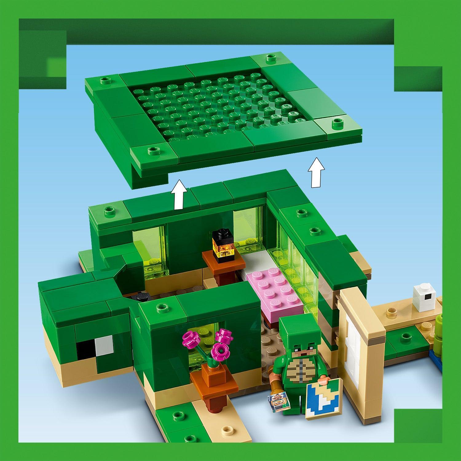 LEGO Het schildpadden strand huis 21254 Minecraft LEGO CLASSIC @ 2TTOYS | Official LEGO shop😊🥰 LEGO €. 22.98