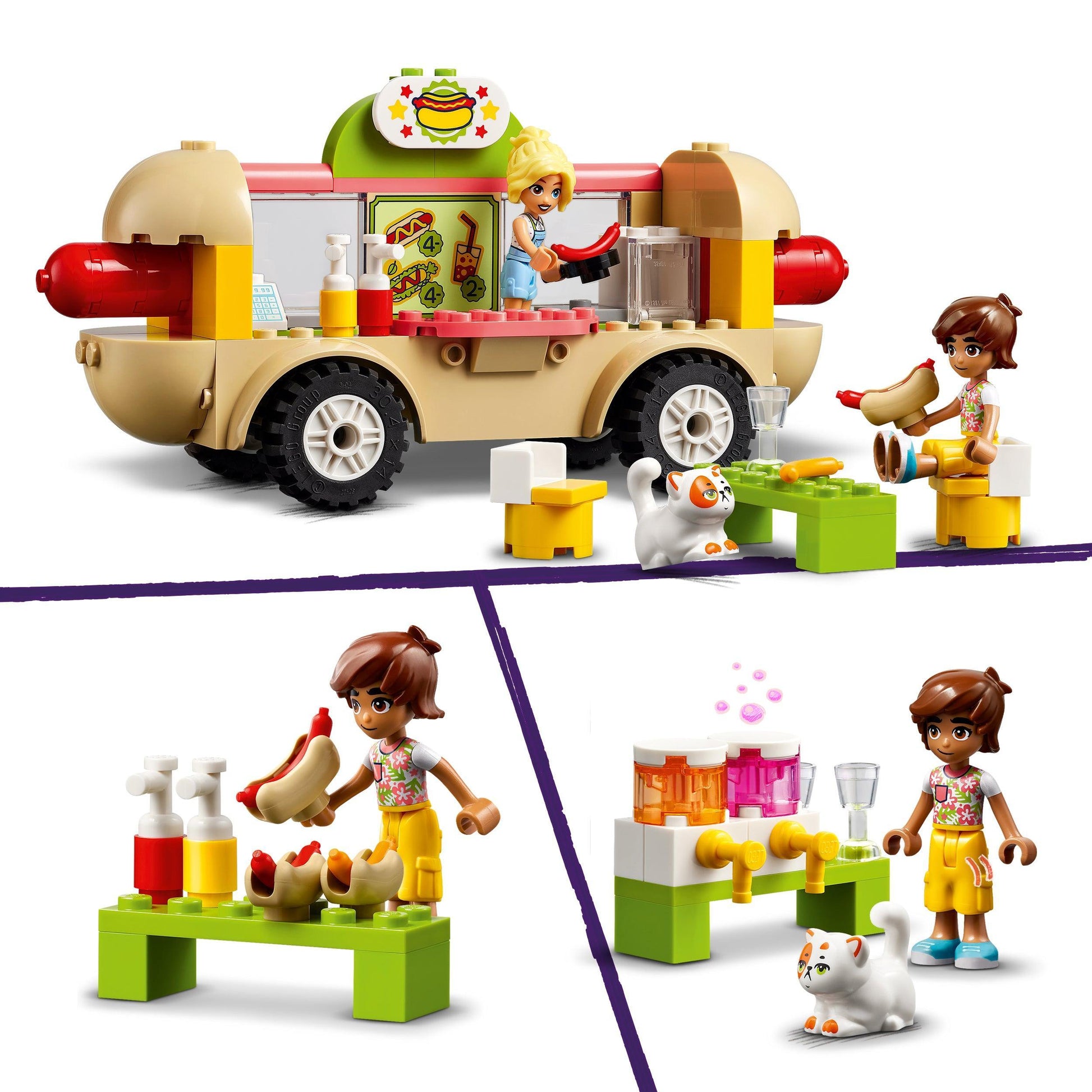 LEGO Hot Dog Food Truck 42633 Friends LEGO FRIENDS @ 2TTOYS LEGO €. 24.99