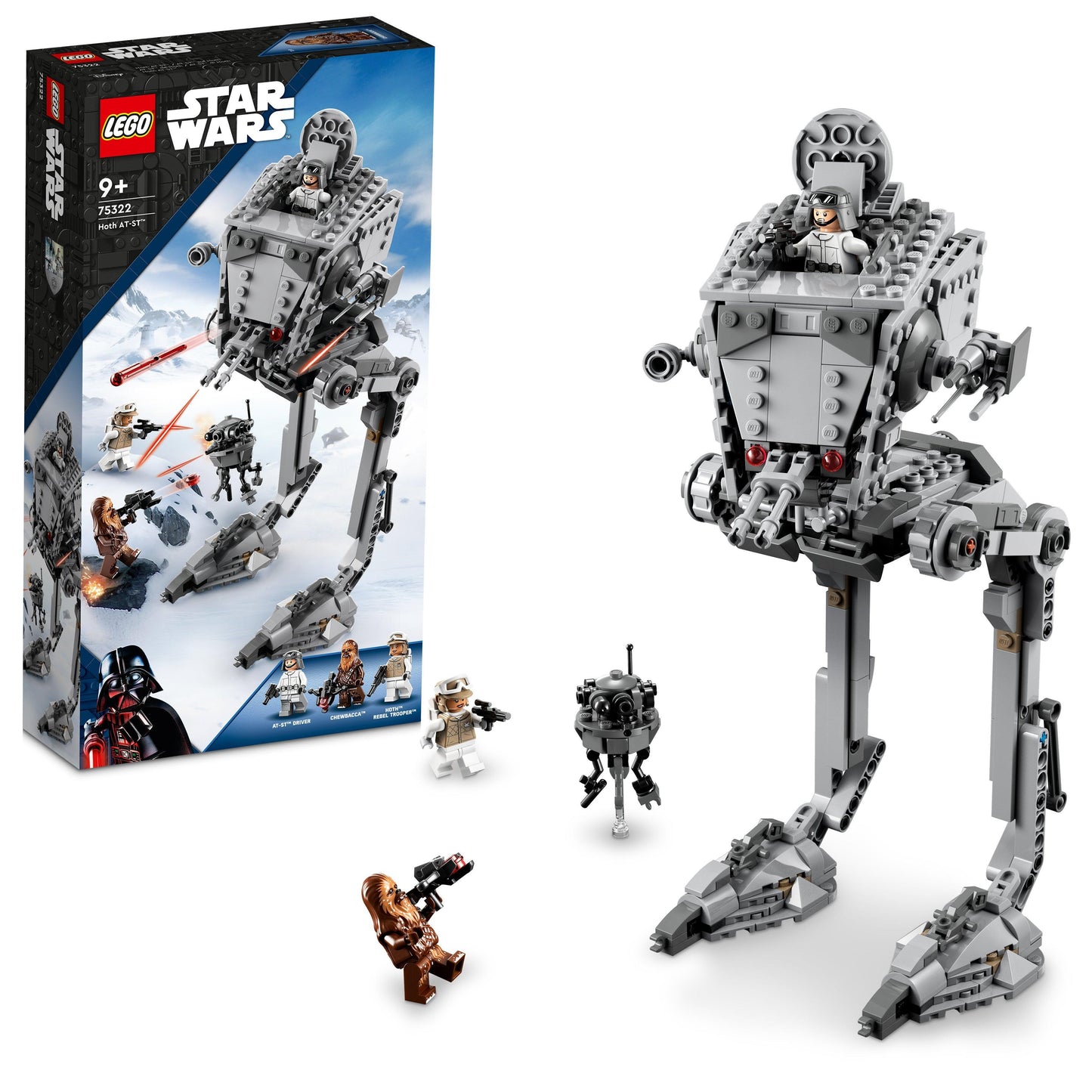 LEGO Hoth AT-ST 75322 StarWars LEGO STARWARS @ 2TTOYS LEGO €. 59.99