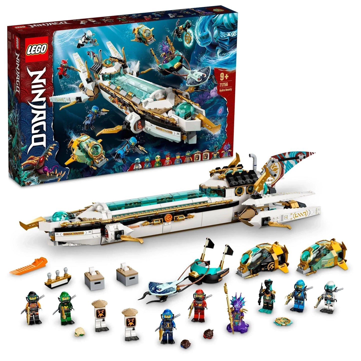 LEGO Hydro Bounty 71756 Ninjago LEGO NINJAGO @ 2TTOYS LEGO €. 149.99