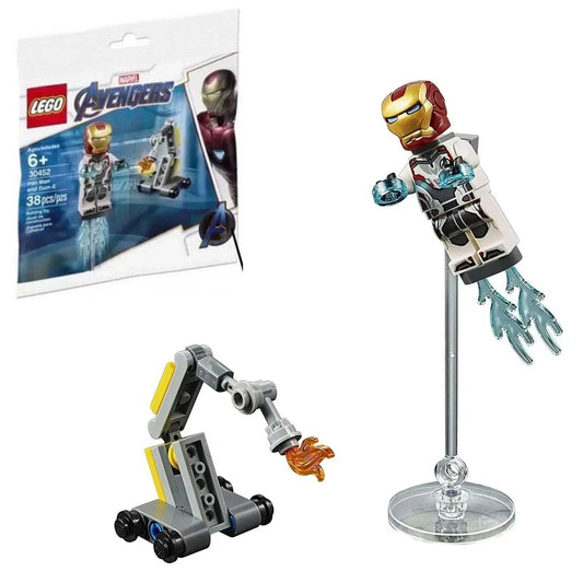 LEGO Iron Man and Dum-E 30452 Marvel Super Heroes - Avengers: Endgame LEGO SUPERHEROES @ 2TTOYS | Official LEGO shop😊🥰 LEGO €. 4.99