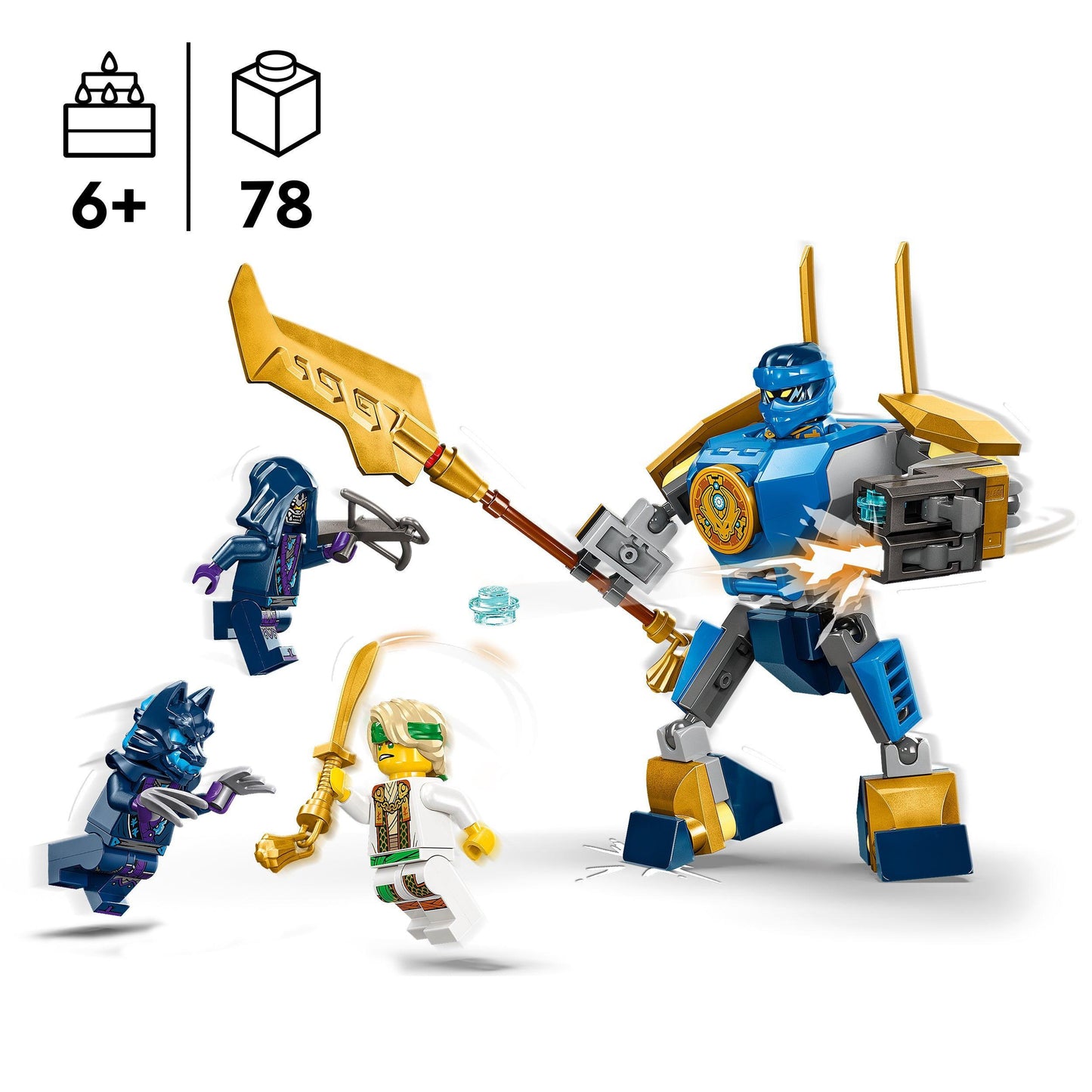 LEGO Jay's Gevecht Mech 71805 Ninjago LEGO Ninjago @ 2TTOYS LEGO €. 8.49