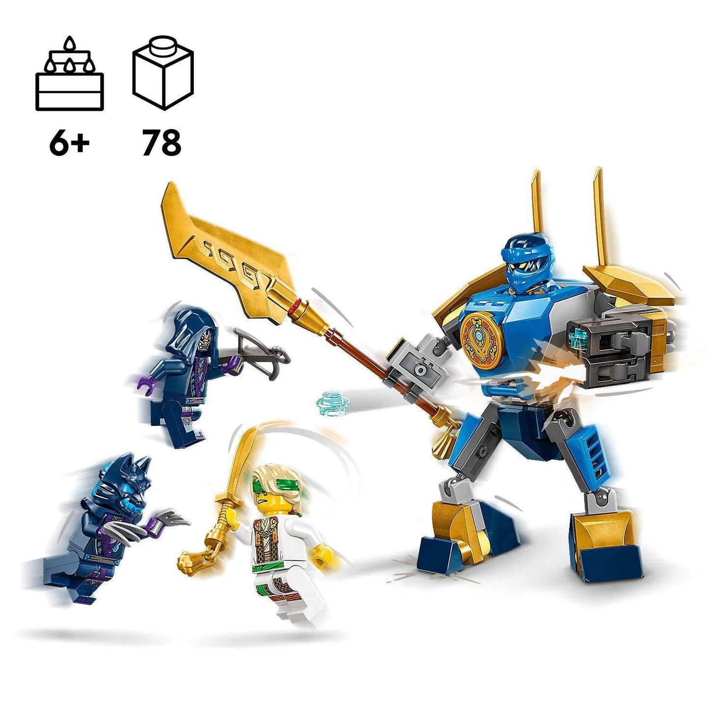 LEGO Jay's Gevecht Mech 71805 Ninjago LEGO Ninjago @ 2TTOYS LEGO €. 8.49