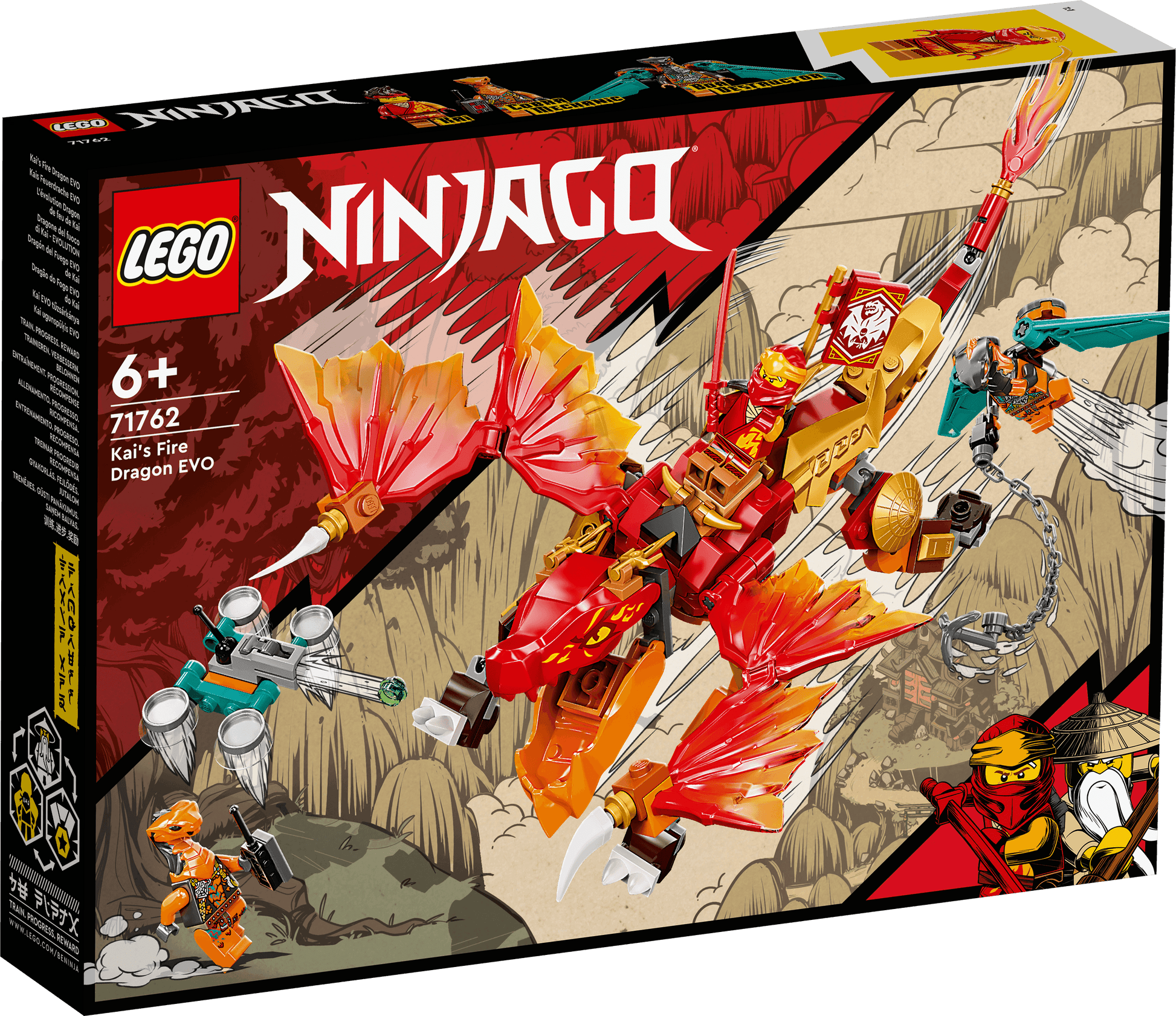 LEGO Kai's Vuur Draak 71762 Ninjago LEGO NINJAGO @ 2TTOYS | Official LEGO shop😊🥰 LEGO €. 29.99