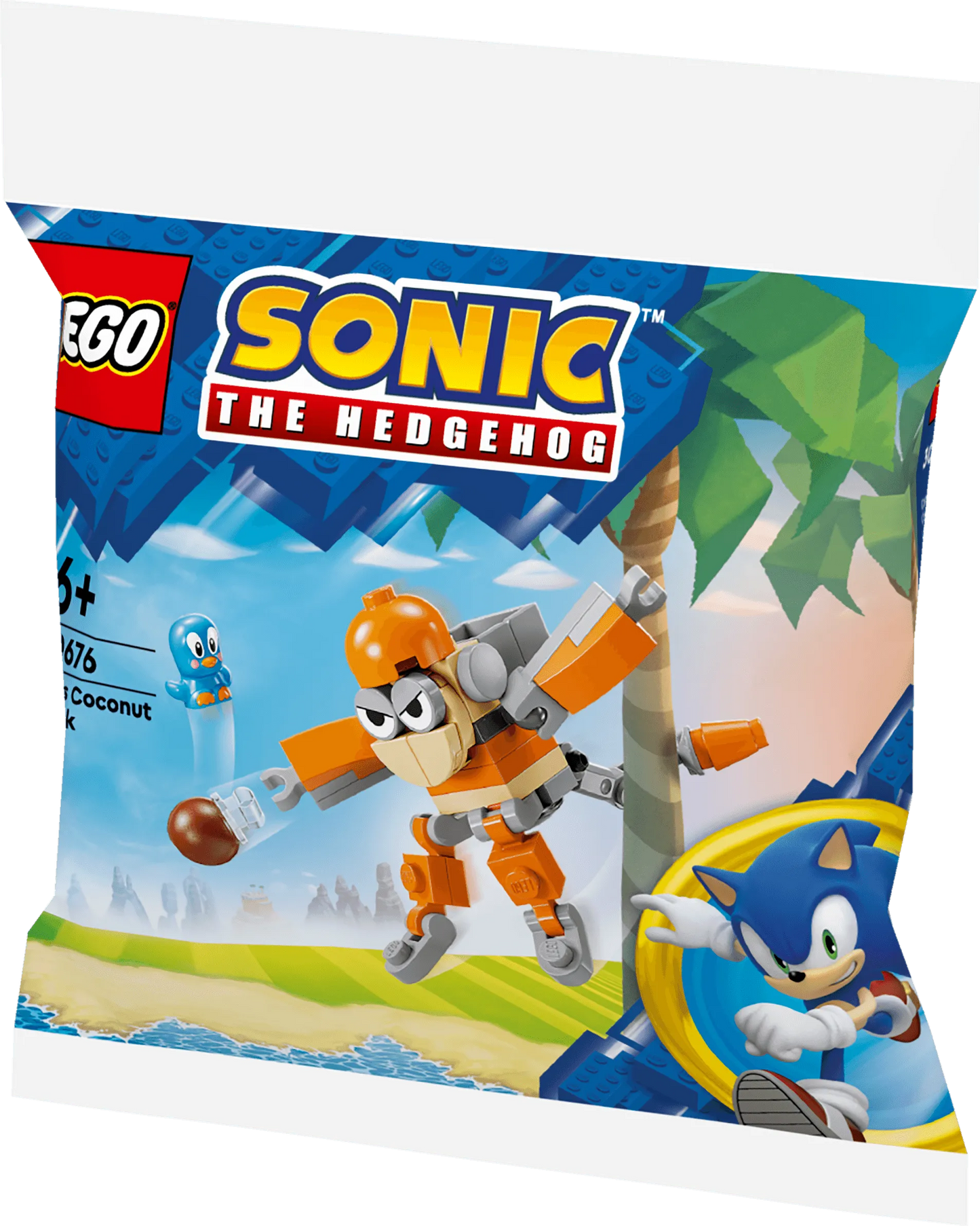 LEGO Kiki's Coconut Aanval 30676 Sonic LEGO Sonic @ 2TTOYS | Official LEGO shop😊🥰 LEGO €. 3.69