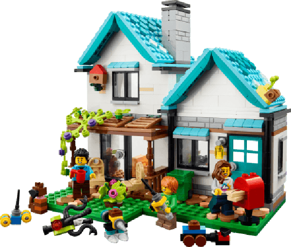 LEGO Knus huis 31139 Creator 3 in 1 LEGO CREATOR @ 2TTOYS LEGO €. 49.99