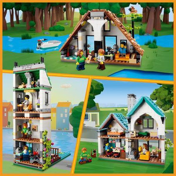 LEGO Knus huis 31139 Creator 3 in 1 LEGO CREATOR @ 2TTOYS LEGO €. 49.99