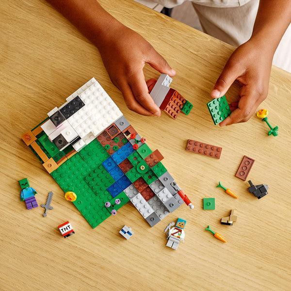 LEGO Konijnenhoeve Minecraft 21181 Minecraft LEGO MINECRAFT @ 2TTOYS | Official LEGO shop😊🥰 LEGO €. 29.48