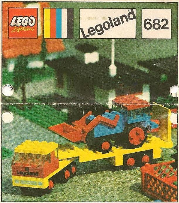 LEGO Low-Loader and Tractor 682 LEGOLAND LEGO LEGOLAND @ 2TTOYS | Official LEGO shop😊🥰 LEGO €. 12.49