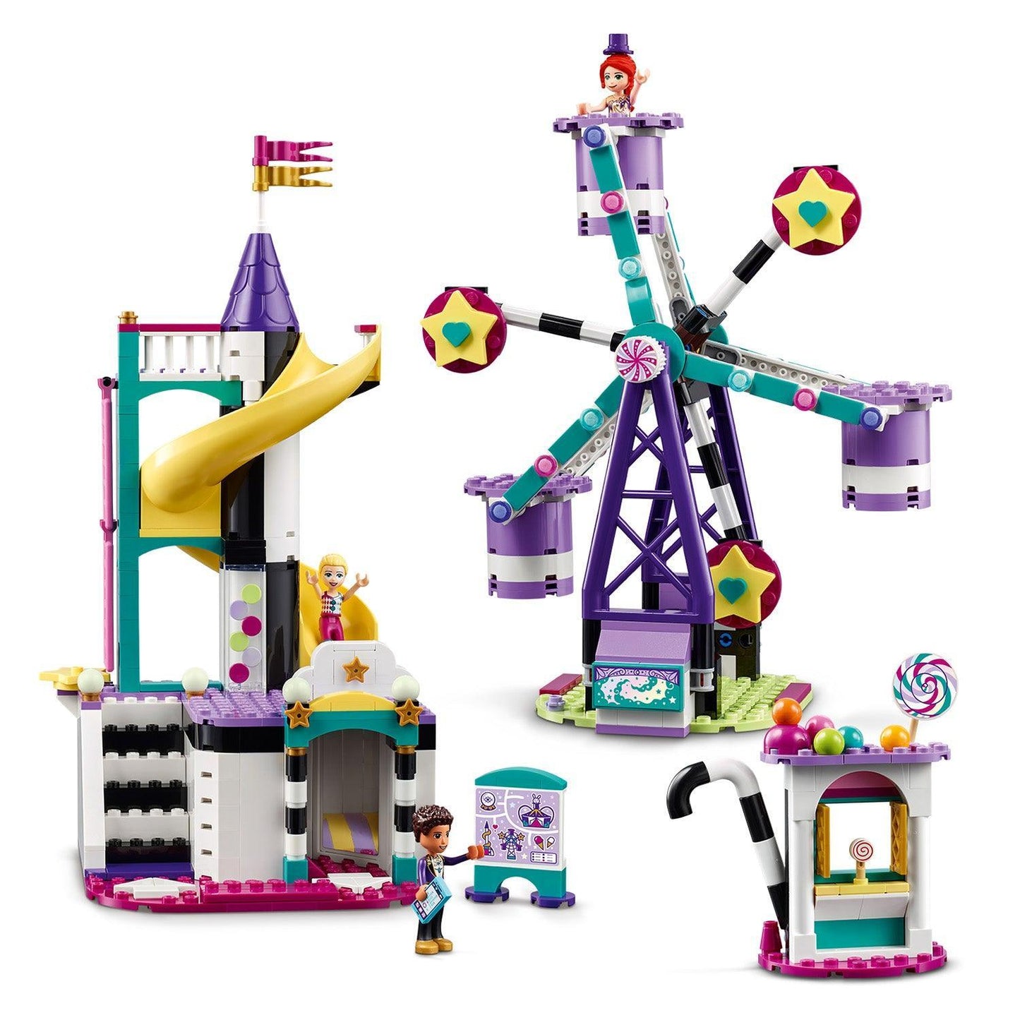 LEGO Magisch reuzen rad en glijbaan op de kermis 41689 Friends LEGO FRIENDS @ 2TTOYS LEGO €. 63.99