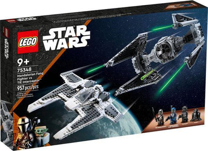 LEGO Mandalorian Fang Fighter versus TIE Interceptor 75348 StarWars LEGO STARWARS @ 2TTOYS LEGO €. 84.98