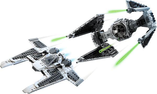 LEGO Mandalorian Fang Fighter versus TIE Interceptor 75348 StarWars LEGO STARWARS @ 2TTOYS LEGO €. 84.98