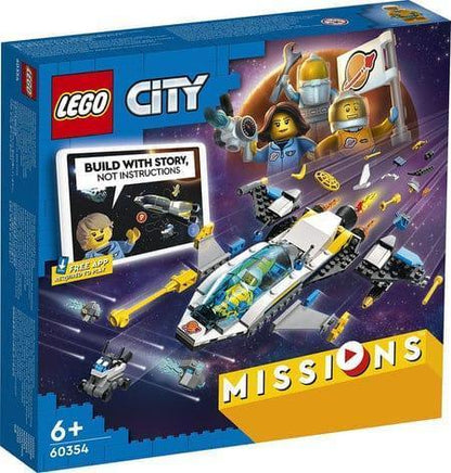 LEGO Mars Ruimtevaarttuig Onderzoeksmissie 60354 City LEGO CITY RUIMTEVAART @ 2TTOYS | Official LEGO shop😊🥰 LEGO €. 25.48