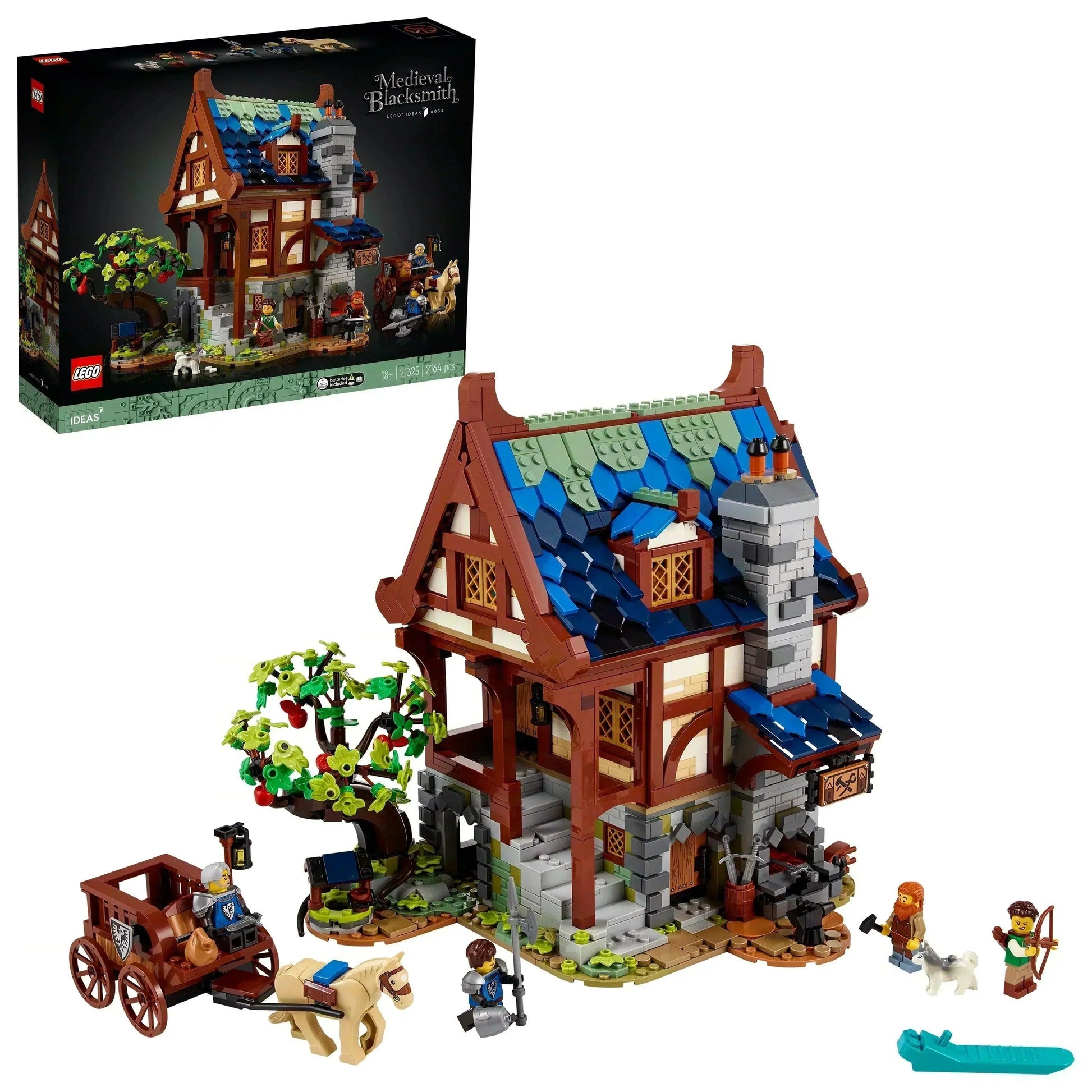 LEGO Medieval Blacksmith 21325 Ideas LEGO IDEAS @ 2TTOYS LEGO €. 179.99