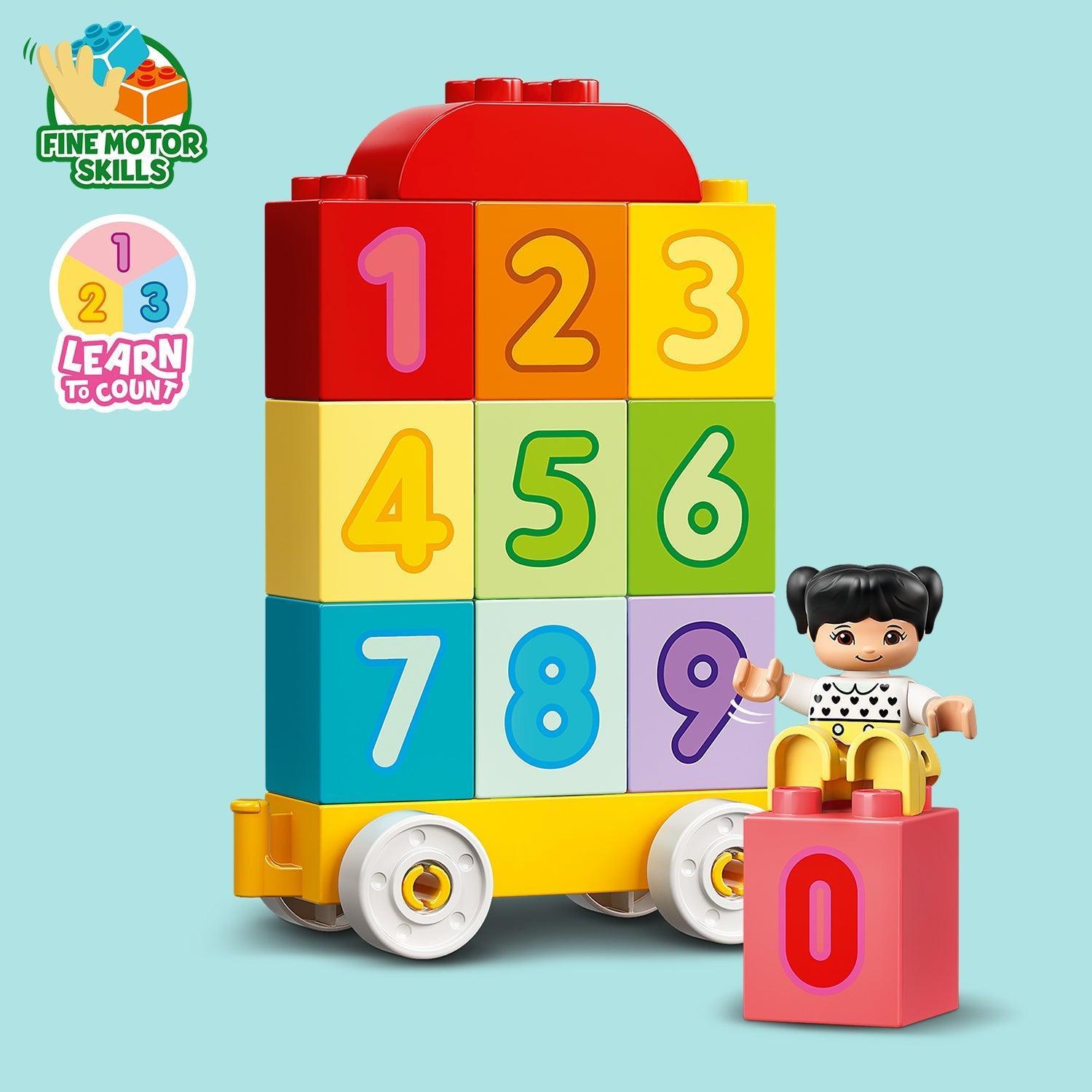 LEGO Mijn eerste trein Getallentrein - Leren tellen 10954 DUPLO LEGO DUPLO @ 2TTOYS LEGO €. 16.98