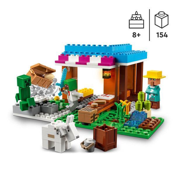 LEGO Minecraft Bakkerij 21184 Minecraft LEGO MINECRAFT @ 2TTOYS | Official LEGO shop😊🥰 LEGO €. 19.49