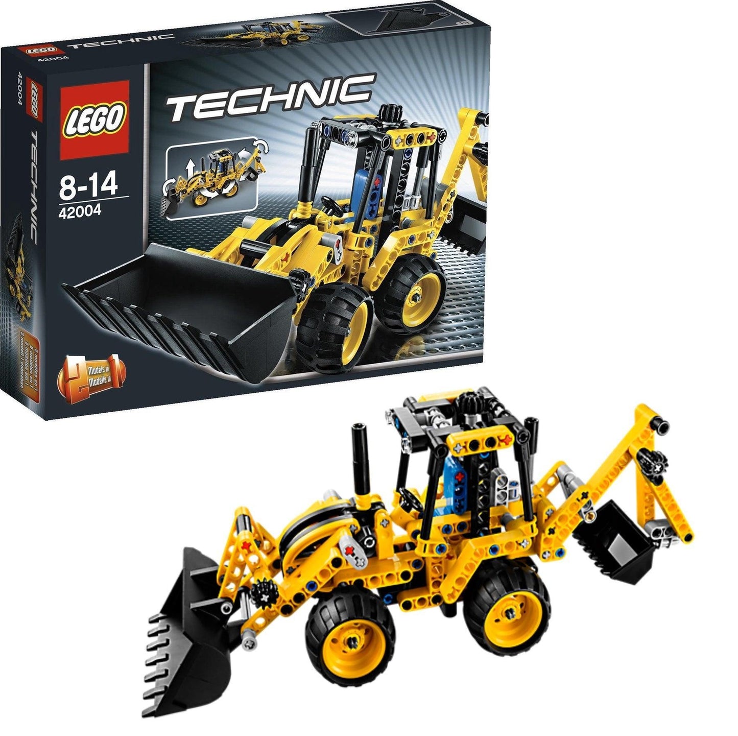 LEGO Mini Backhoe Loader 42004 Technic LEGO TECHNIC @ 2TTOYS LEGO €. 50.99