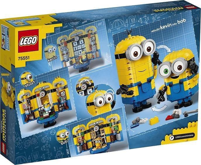 LEGO Minions Figuren van stenen en hun schuilplaats 75551 Minions LEGO MINIONS @ 2TTOYS LEGO €. 99.99