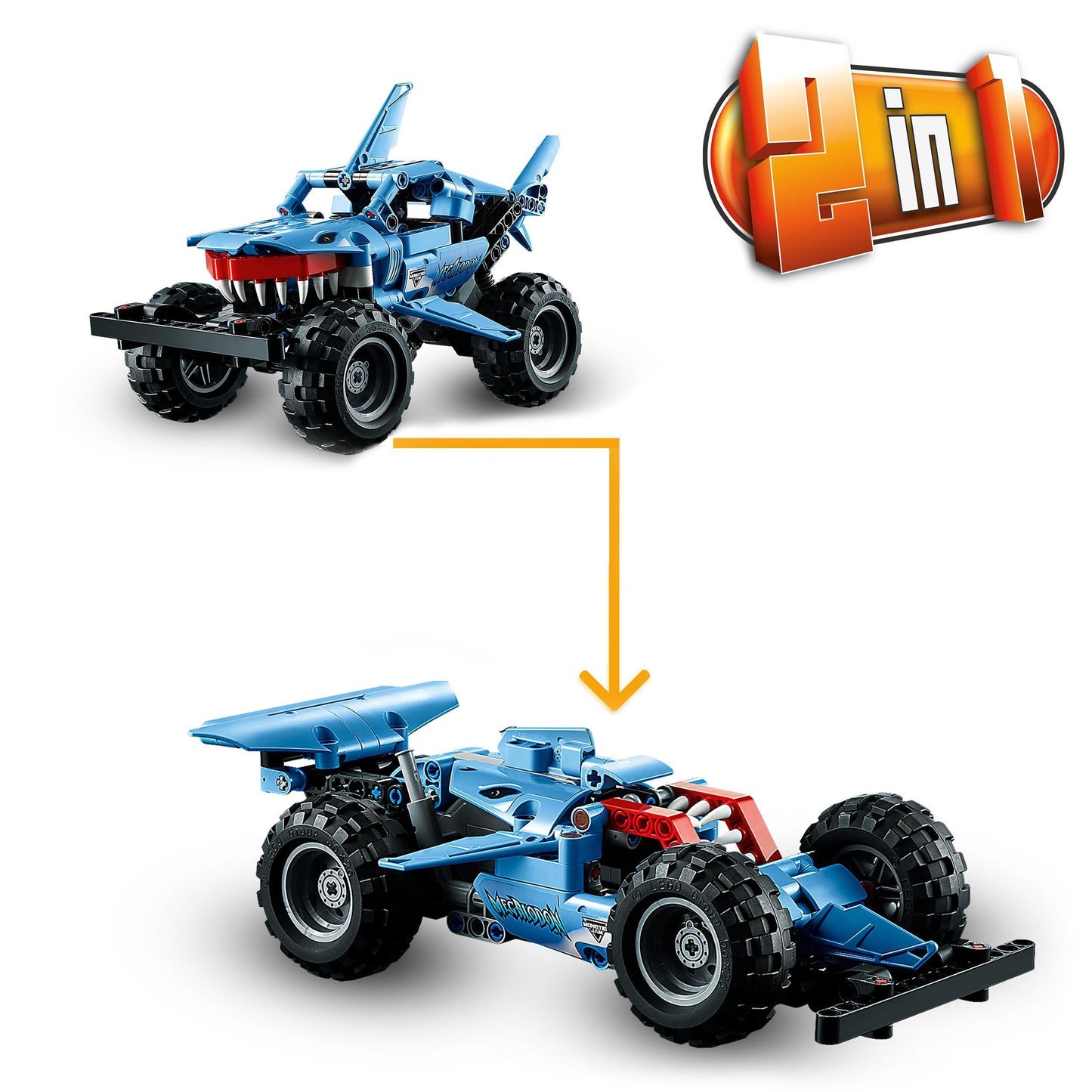 LEGO Monster Jam Truck Megalodon 42134 Technic LEGO TECHNIC @ 2TTOYS LEGO €. 19.99