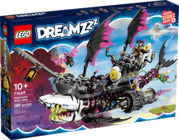 LEGO Nachtmerrie haaienschip 71469 Dreamzzz LEGO @ 2TTOYS | Official LEGO shop😊🥰 LEGO €. 129.99