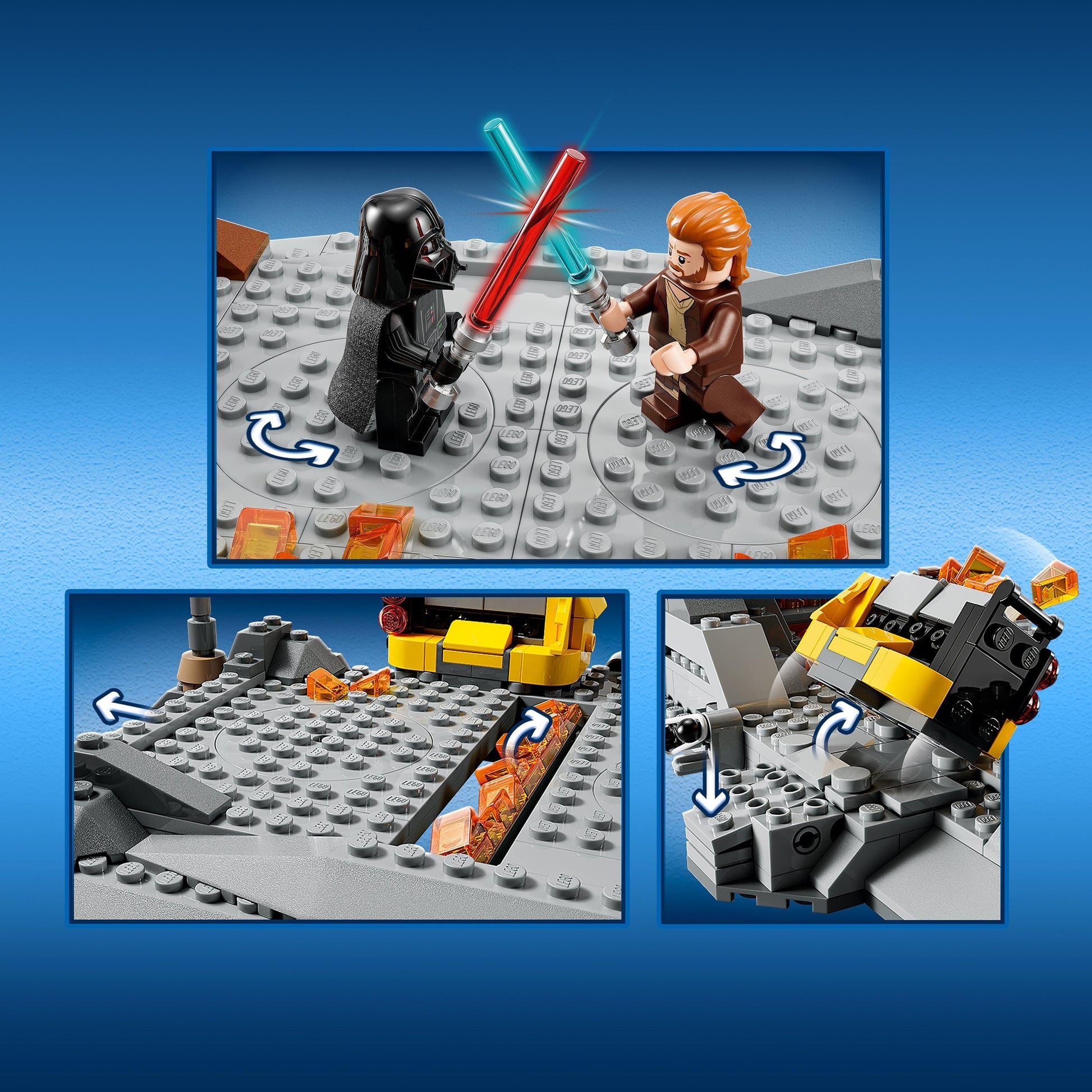 LEGO Obi-Wan Kenobi versus Darth Vader 75334 StarWars LEGO STARWARS @ 2TTOYS LEGO €. 42.48