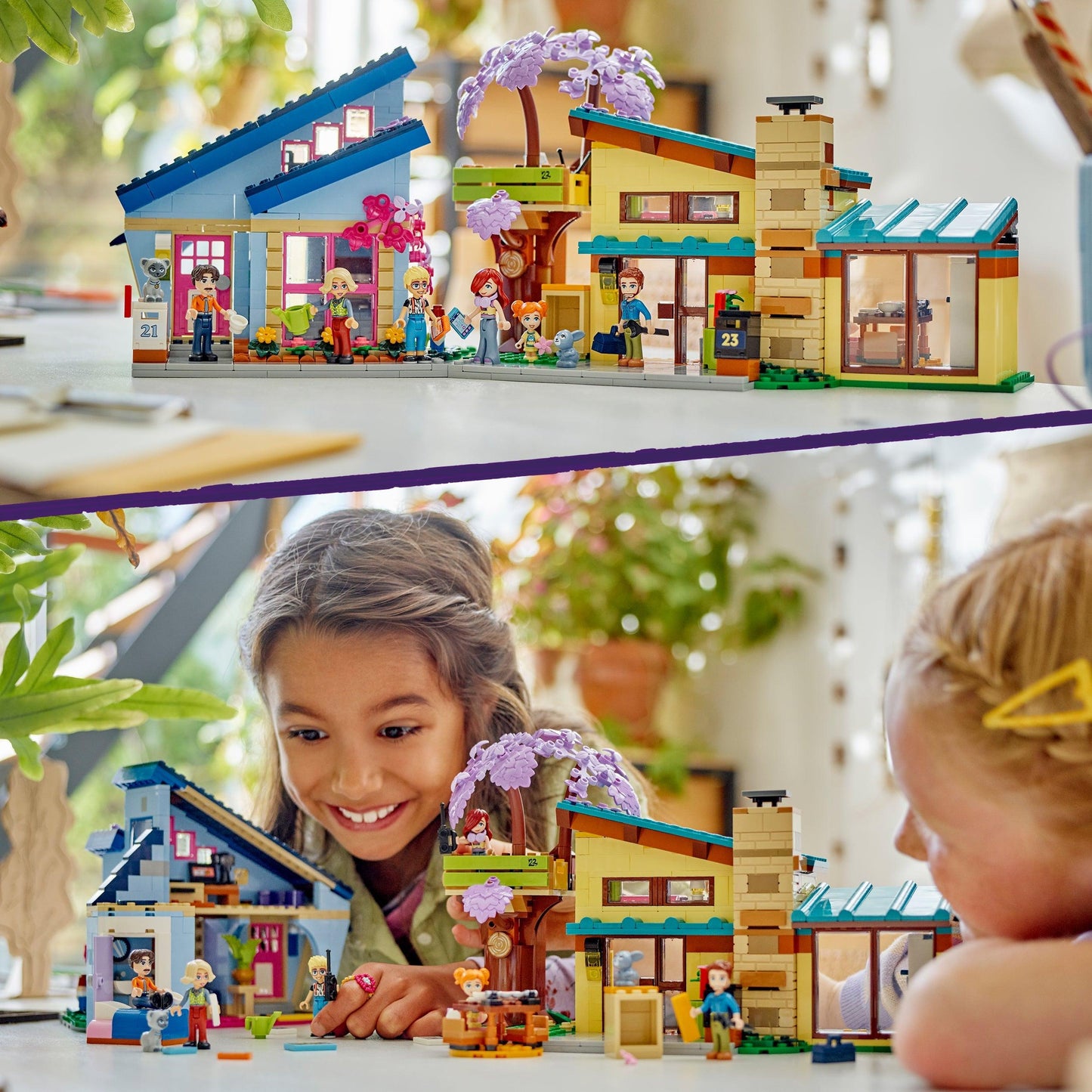 LEGO Olly en Paisley's huizen 42620 Friends LEGO FRIENDS @ 2TTOYS LEGO €. 84.49