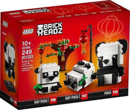 LEGO Panda's voor Chinees nieuwjaar 40466 Brickheadz LEGO BRICKHEADZ @ 2TTOYS | Official LEGO shop😊🥰 LEGO €. 24.99