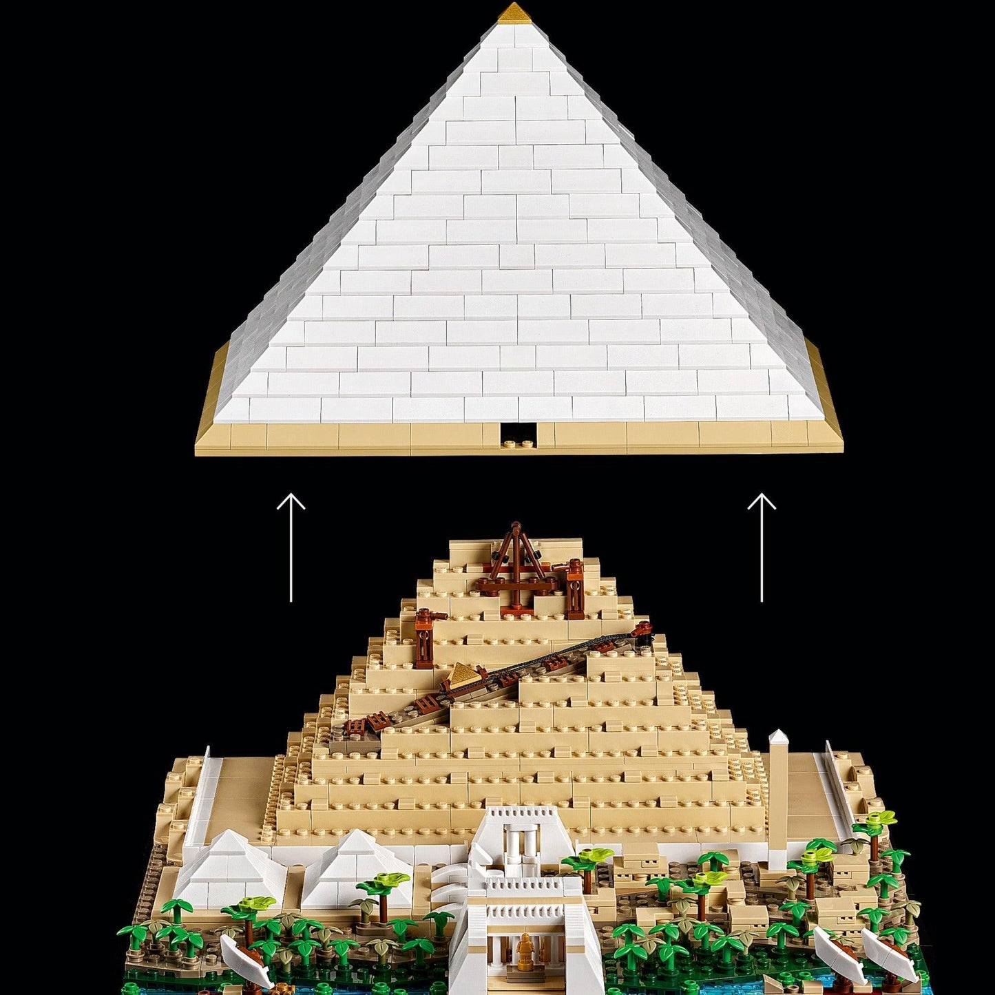 LEGO Piramide van Gizeh 21058 Architecture (USED) LEGO ARCHITECTURE @ 2TTOYS | Official LEGO shop😊🥰 LEGO €. 84.99