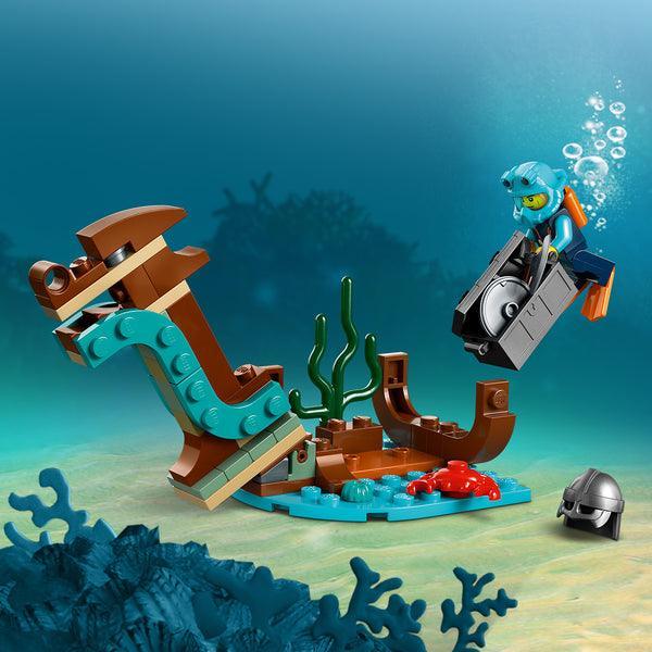 LEGO Poolonderzoeksschip 60368 City LEGO CITY @ 2TTOYS LEGO €. 127.49