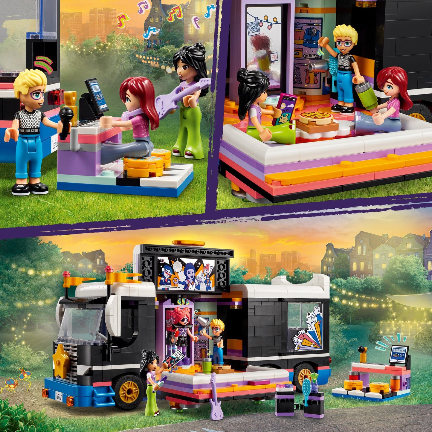 LEGO Pop ster muziek bus 42619 Friends LEGO FRIENDS @ 2TTOYS | Official LEGO shop😊🥰 LEGO €. 71.99