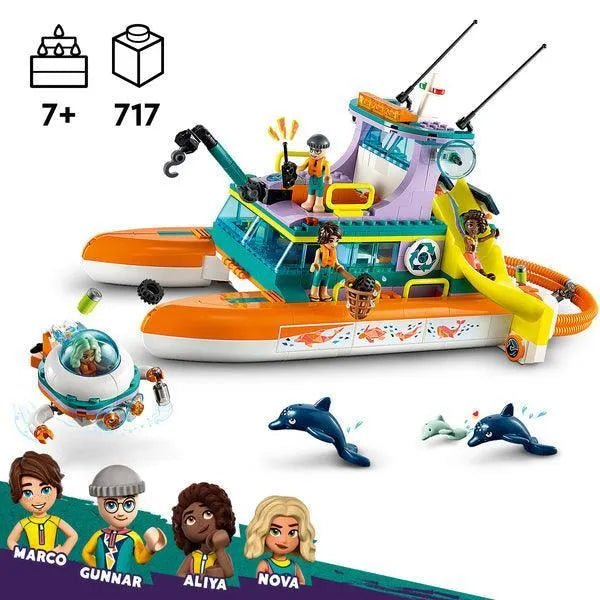 LEGO Reddingsboot op zee 41734 Friends LEGO FRIENDS @ 2TTOYS | Official LEGO shop😊🥰 LEGO €. 71.99