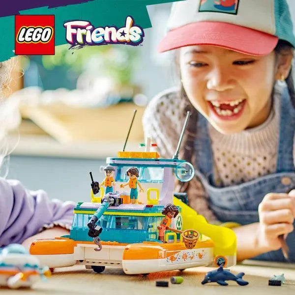 LEGO Reddingsboot op zee 41734 Friends LEGO FRIENDS @ 2TTOYS | Official LEGO shop😊🥰 LEGO €. 71.99