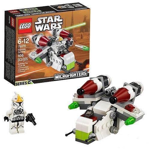 LEGO Republic Gunship Microfighter 75076 Star Wars - Microfighters LEGO STARWARS @ 2TTOYS | Official LEGO shop😊🥰 LEGO €. 16.49