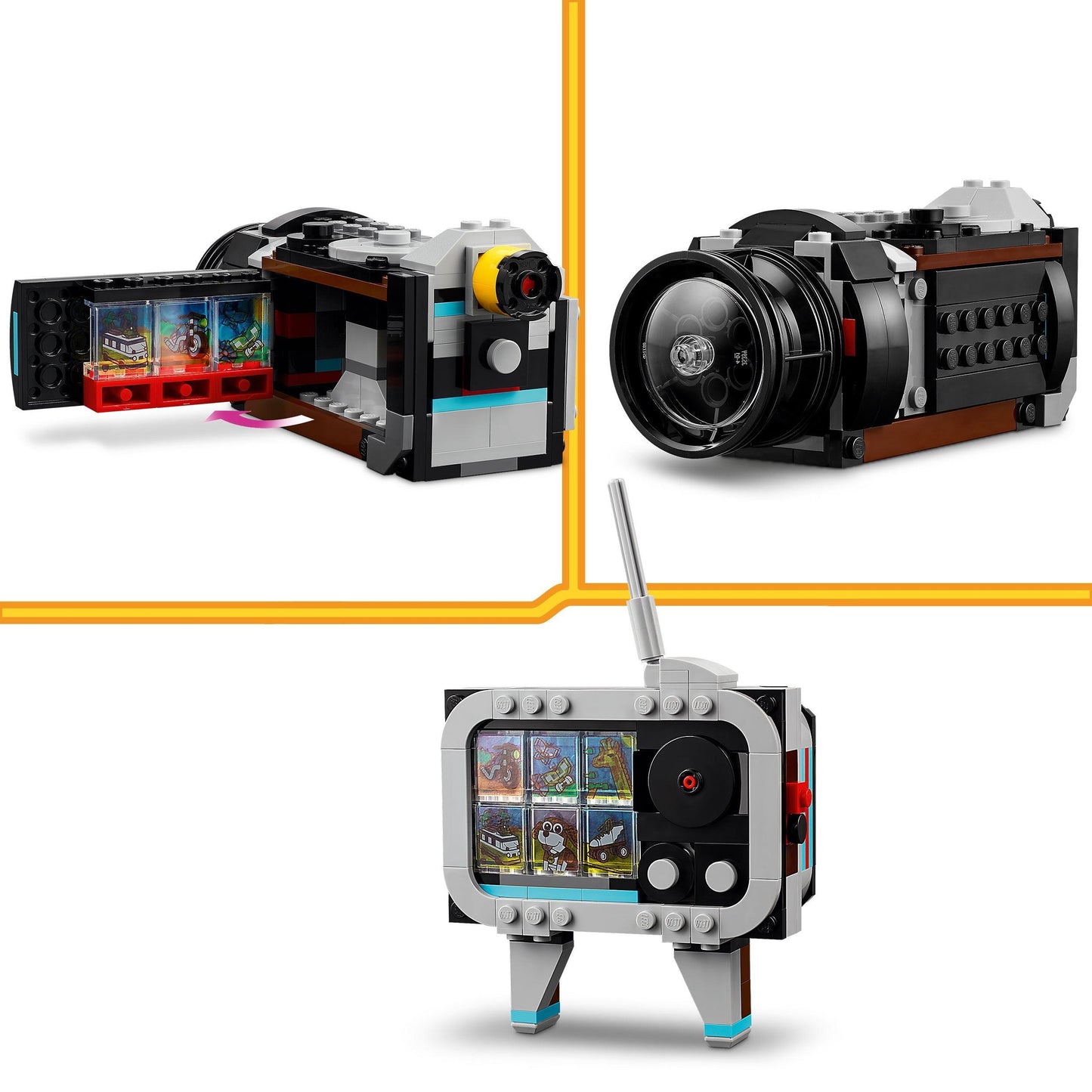 LEGO Retro Foto camera 31147 Creator 3 in 1 LEGO CREATOR 3 IN 1 @ 2TTOYS LEGO €. 16.49