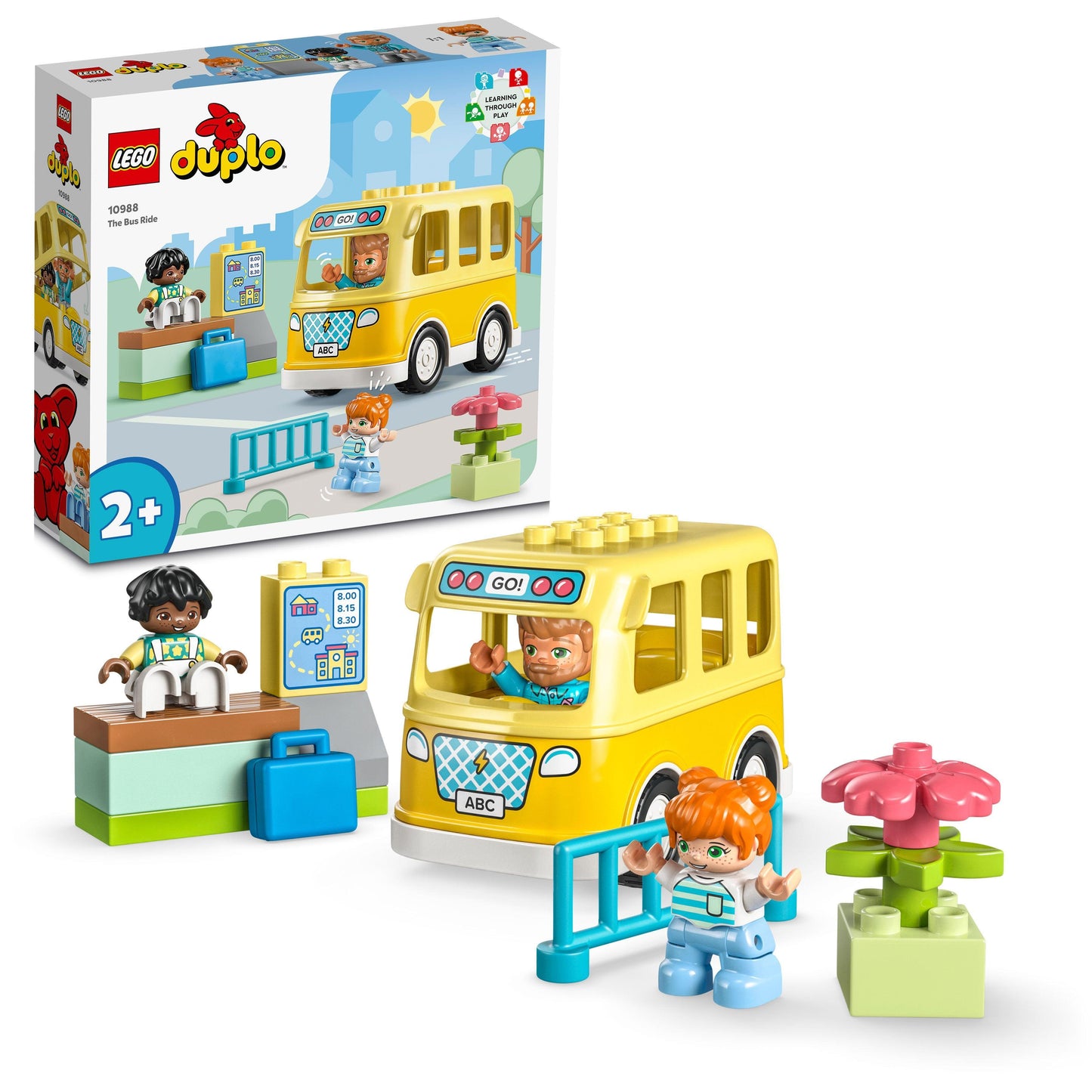 LEGO Ritje met de bus 10988 Duplo LEGO DUPLO @ 2TTOYS LEGO €. 16.99