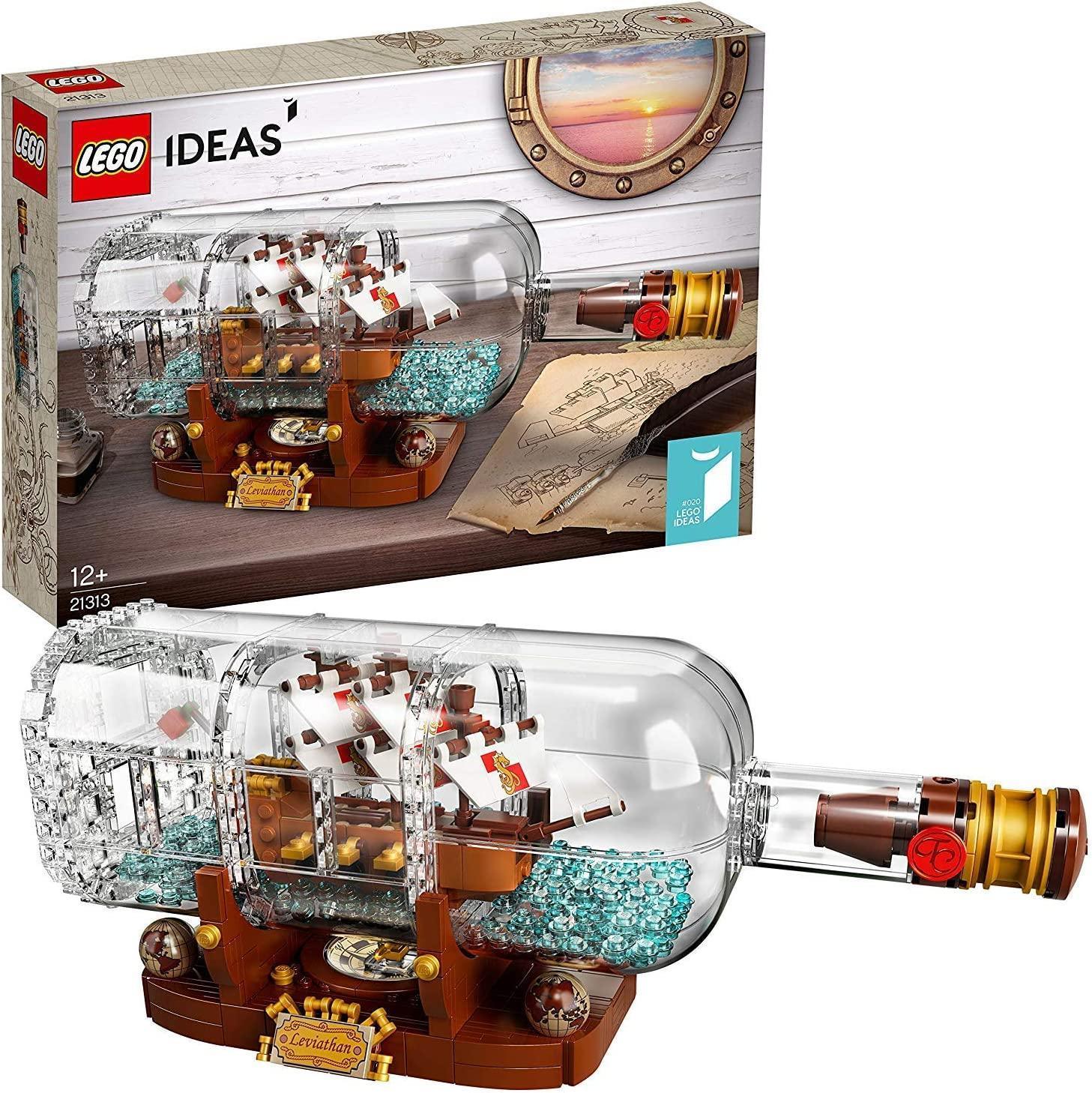 LEGO Ship in a Bottle 21313 Ideas LEGO IDEAS @ 2TTOYS | Official LEGO shop😊🥰 LEGO €. 139.99