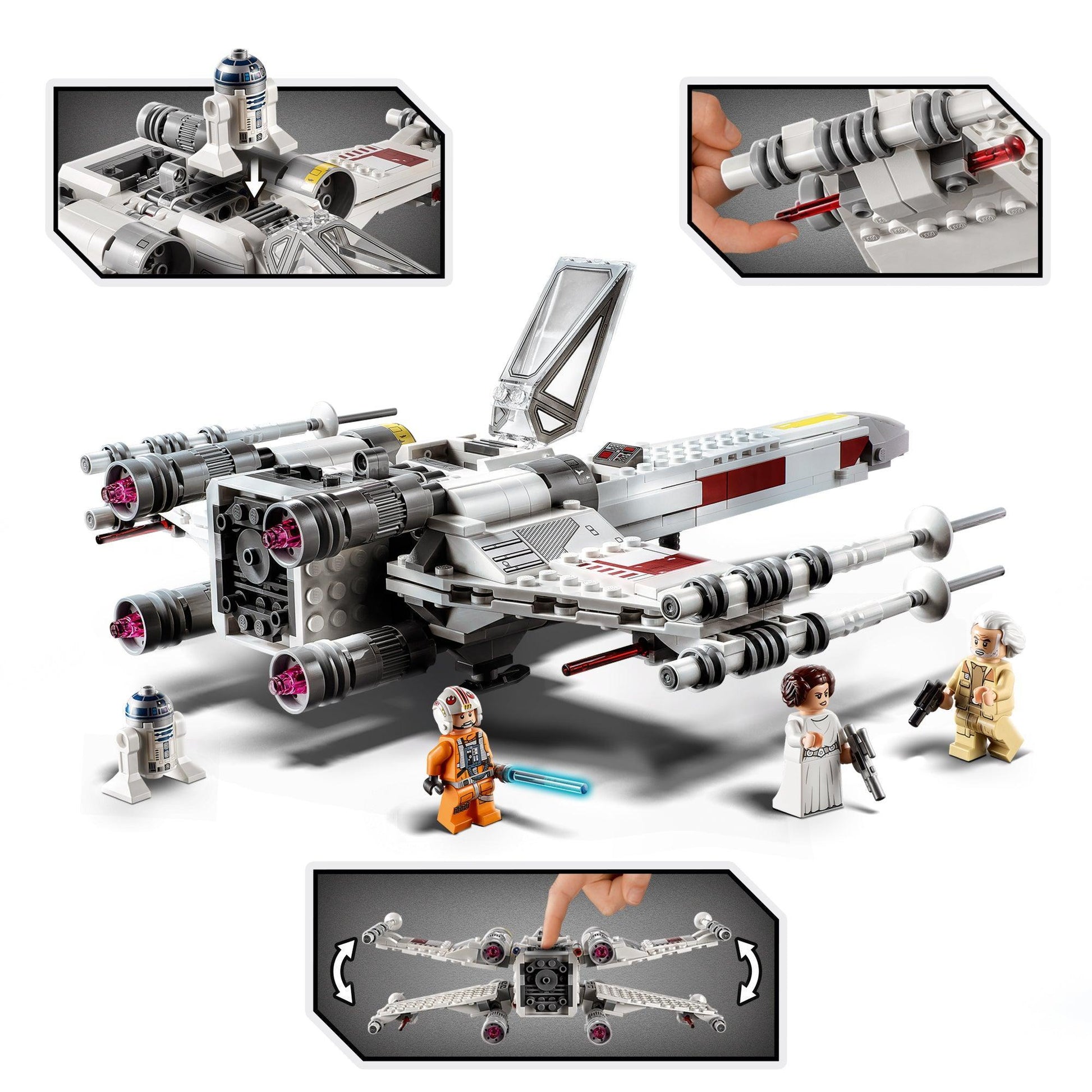 LEGO Skywalker’s X-Wing Fighter 75301 StarWars LEGO STARWARS @ 2TTOYS LEGO €. 54.99