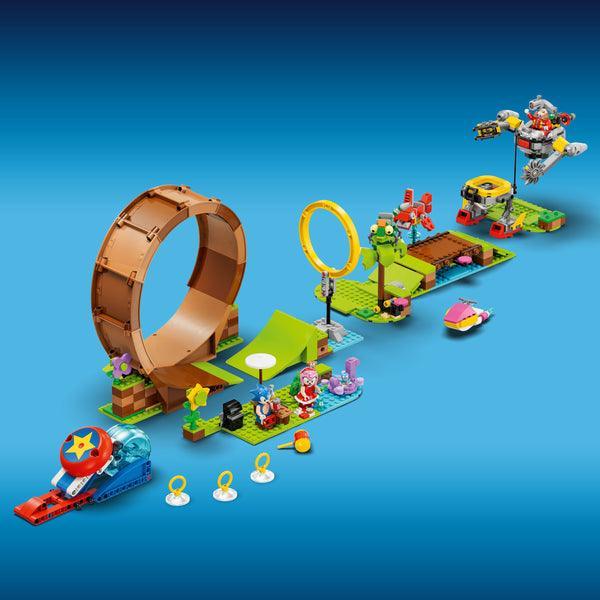 LEGO Sonic's looping-uitdaging in de Green Hill Zone 76994 Sonic LEGO @ 2TTOYS | Official LEGO shop😊🥰 LEGO €. 88.99