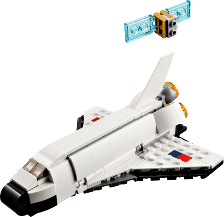 LEGO Space Shuttle 31134 Creator 3 in 1 LEGO CREATOR 3 IN 1 @ 2TTOYS | Official LEGO shop😊🥰 LEGO €. 8.48