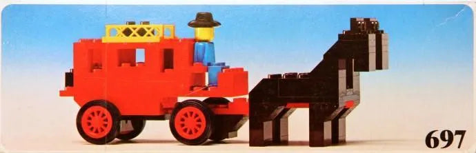 LEGO Stage Coach 697 LEGOLAND LEGO LEGOLAND @ 2TTOYS | Official LEGO shop😊🥰 LEGO €. 4.99