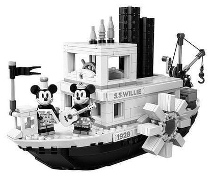 LEGO Steamboat Willie met Mickey en Minnie Mouse 21317 Ideas LEGO IDEAS @ 2TTOYS | Official LEGO shop😊🥰 LEGO €. 159.99