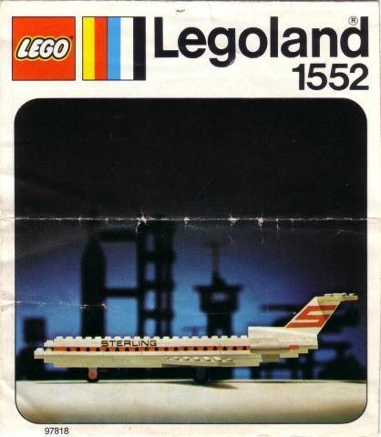 LEGO Sterling Boeing 727 1552 LEGOLAND LEGO LEGOLAND @ 2TTOYS | Official LEGO shop😊🥰 LEGO €. 19.99