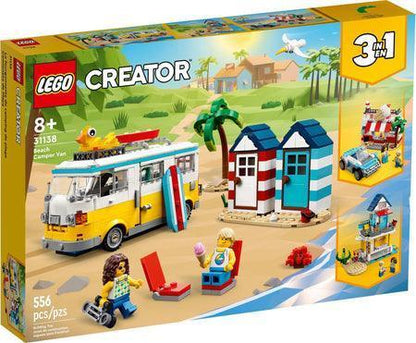 LEGO Strandkampeerbus 31138 Creator LEGO CREATOR @ 2TTOYS | Official LEGO shop😊🥰 LEGO €. 39.98