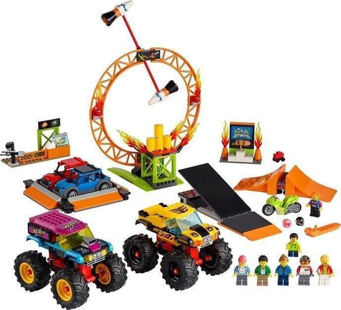 LEGO Stuntshow arena met vliegwiel aangedreven motor 60295 City Stuntz LEGO CITY STUNTZ @ 2TTOYS LEGO €. 89.99