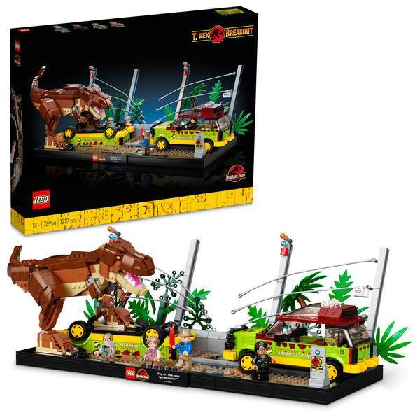 LEGO T-Rex ontsnapping 76956 Jurassic World LEGO JURASSIC WORLD @ 2TTOYS | Official LEGO shop😊🥰 LEGO €. 139.99