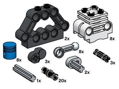 LEGO Technic Motor 10077 Bulk Bricks LEGO Bulk Bricks @ 2TTOYS LEGO €. 12.99