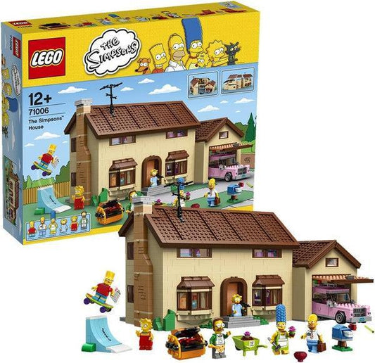 LEGO The Simpsons House 71006 Simpsons LEGO THE SIMPSONS @ 2TTOYS | Official LEGO shop😊🥰 LEGO €. 179.99