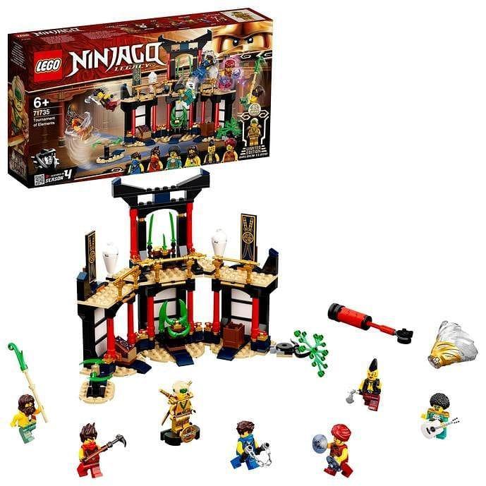 LEGO Toernooi der Elementen 71735 Ninjago LEGO NINJAGO @ 2TTOYS | Official LEGO shop😊🥰 LEGO €. 37.99